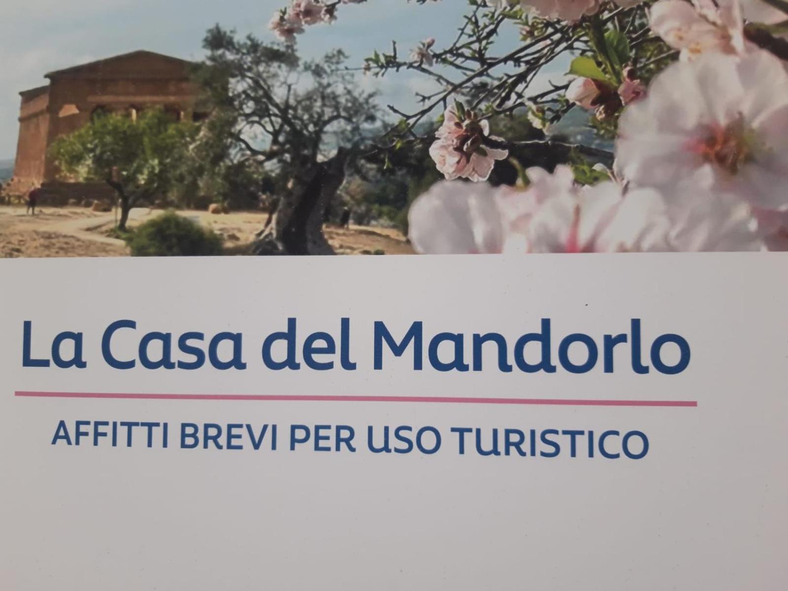 La Casa Del Mandorlo Hotel อากริเจนโต ภายนอก รูปภาพ